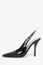 Gucci Black Patent Signoria Pumps Size 38