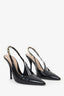 Gucci Black Patent Signoria Pumps Size 38