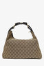 Gucci Brown GG Canvas Horsebit Hobo