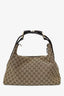 Gucci Brown GG Canvas Horsebit Hobo