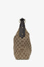 Gucci Brown GG Canvas Horsebit Hobo
