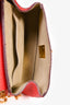 Chloe Red Leather 'Drew' Crossbody Bag