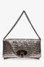 Mulberry Silver Flap Chain Shoulder Bag
