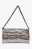 Mulberry Silver Flap Chain Shoulder Bag