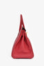 Hermès 2016 Rouge Clemence Leather Birkin 30 GHW