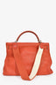 Hermes Coral Clemence Leather Kelly 40 with Strap