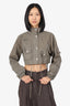 Helmut Lang Alpine Cropped Bomber Jacket Size XXS