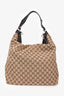 Gucci Beige GG Supreme Canvas Hobo Bag