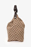 Gucci Beige GG Supreme Canvas Hobo Bag