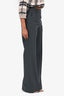Camila Coelho Grey Belted Wide Leg Pants Size XS