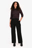 Djerf Avenue Black 'Favorite' Trousers Size XXS