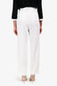 The Frankie Shop White Pinstripe High Rise Trousers Size XS