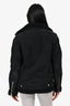 Acne Studios Black Suede/Shearling Lined Jacket Size 36