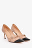 Christian Dior Black/Beige 'Spectadior' Heels Size 36.5