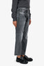 R13 Grey Straight Leg Jeans Size 24