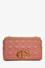 Christian Dior 2022 Rust Cannage Leather Medium Caro Shoulder Bag