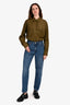 Denim Forum Medium Wash Denim 90s Marlo Baggy Jeans Size 25