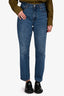 Denim Forum Medium Wash Denim 90s Marlo Baggy Jeans Size 25