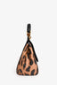 Dolce & Gabbana Leopard Print Sicily Top Handle Bag with Strap