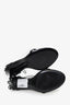 Saint Laurent Black Leather Sandals Size 38