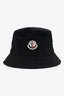 Moncler Black Bucket Hat size S