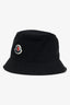 Moncler Black Bucket Hat size S