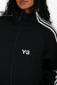 Y-3 Black 3-Stripes Track Jacket Size XS