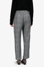Maje Grey Plaid Trousers Size 40