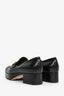 Gucci Black Leather Horsebit Loafers Size 37.5