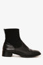 Salvatore Ferragamo Black Leather Ankle Boots Size 8