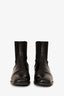 Salvatore Ferragamo Black Leather Ankle Boots Size 8