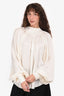 Shona Joy White Oversized Tie-Up Top Size 6