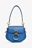 Chloe Blue Leather 'Tess' Crossbody