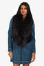 Pappas Purple VIntage Fur Vest Estimated Size S/M