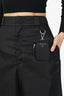 Prada Black Re-Nylon Bermuda Shorts With Pouch Size 40