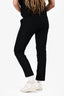 Max Mara Grey Wool Cropped Trousers Size 6