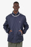 Gucci Navy Jersey Track Jacket Size 58 Mens