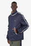 Gucci Navy Jersey Track Jacket Size 58 Mens