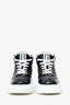 Christian Dior Black/White D-Player Sneakers Size 38