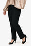 Miu Miu Black Wool Wide Leg Pants Size 40