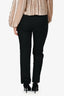 Miu Miu Black Wool Wide Leg Pants Size 40
