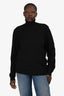 Boss By Hugo Boss Black Wool Long SLeeve Turtleneck Sweater Size XXL Mens