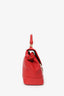 Versace Red Medusa Tassel Handbag