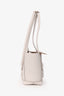 Bottega Veneta White Leather Mini Acro Top Handle