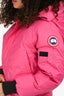 Canada Goose Hot Pink Nylon Chilliwack Bomber Jacket