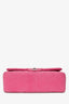 Pre-Loved Chanel™ 2013/14 Pink Caviar Jumbo Double Flap SHW