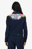 Christian Dior Navy Denim Tie Dye Jacket + Pants Sets Size 4/6