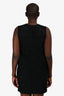 Akris Black Sequin Sleeveless Dress Size 6 US