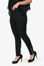 Louis Vuitton Black Slim Fitted Zip Cuff Pants Size 40