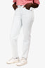 Brunello Cucinelli Light Blue Wash Denim Straight Legged 'The Skater' Jeans Size 6 US
